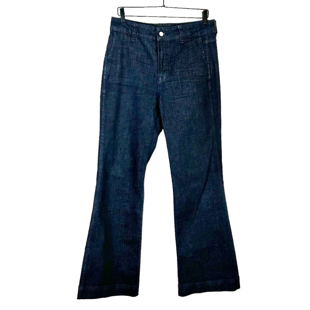 JCrew Dark Wash Flare Bootcut Jeans in size 29 TALL